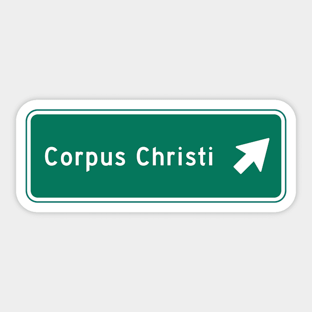 Corpus Christi Sticker by MBNEWS